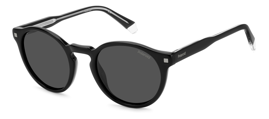 POLAROID-4150/S/X/S 807*M9 BLACK(GREY POLARIZED 50*22, Negro, hi-res image number 0